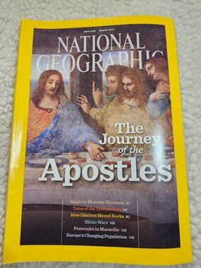National Geographic Magazine March 2012 The Journey of the Apostles Issue